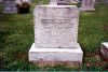 Headstone for George W Moffett
