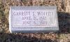Headstone of Garrett Stanley Moffitt